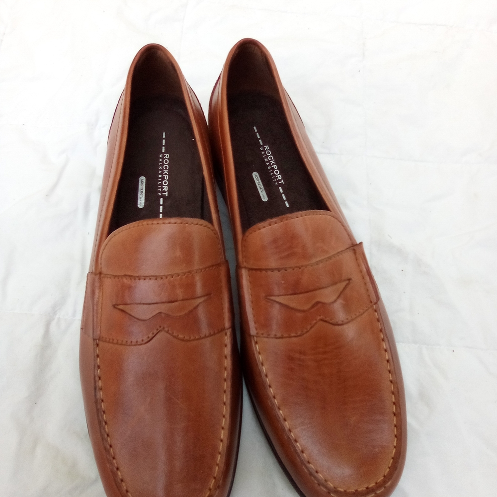 Rockport Brown Leather Loafers